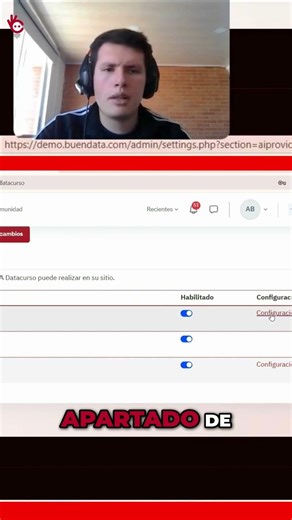 Configure AI in Moodle: Generate Text, Images, and Summaries #shorts