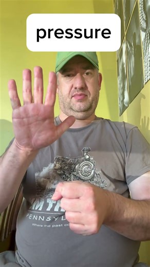 ASL sign for pressure / Learn ASL