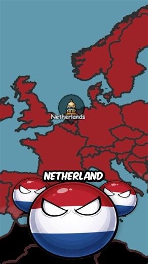 What If the Netherlands 🇳🇱 Won Every War? #countryballs