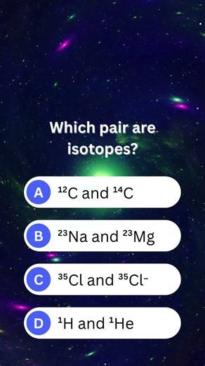 Which Pair Are Isotopes? | Atomic Structure | A-Level Chemistry