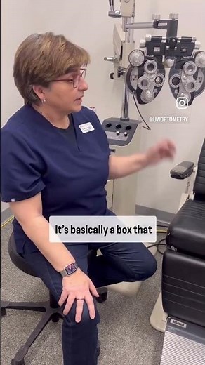 Dr. Natalie Hutchings explains the phoropter in a nutshell