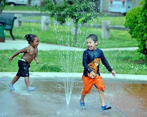 Springfield opens ‘splash pads’ at city parks to keep kids cool in summer heat