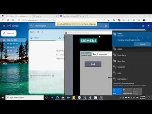 Sent Email From HMI Comfort - Siemens