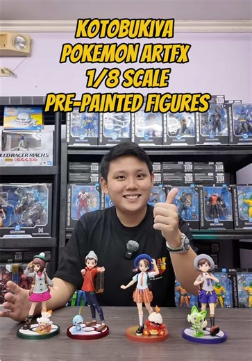 Bagong Kotobukiya Pokémon 1/8 Scale Figures Available!