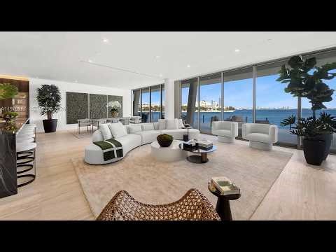 A Tranquil Waterfront Apartment at the Vita at Grove Isle Residences in Coconut Grove FL #miami