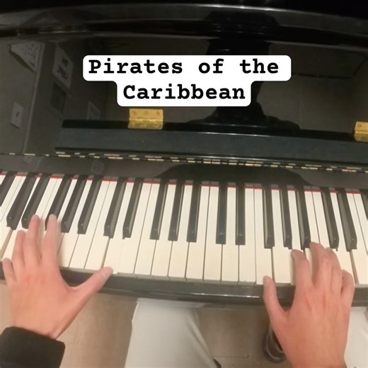 Pirates of the Caribbean Piano Cover #piratesofthecaribbean #piano #pianocover