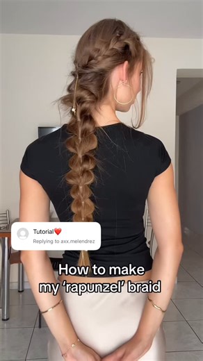 Robine on Instagram: "The highly requested braid tutorial! #flowerbraidtutorial #hairtutorial #braid #rapunzelhair #rapunzelbraid Flower braid tutorial, flower braid hairstyle"