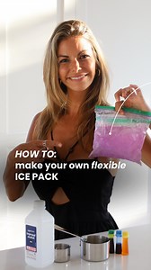 45K views · 407 reactions |  Here’s how to make your own flexible ice pack What you need: - A cup of water - 1/3 cup of rubbing alcohol (make sure that it’s 70% or more) - Ziploc baggies - food coloring for fun 拾 Make sure you get all the air out Double bag it Put it in the freezer lying flat A few hours later, it’ll have a gel-like consistency, stay super cold, and mold to your body #doctor #lifehacks #diyicepack #everydaylifehack | Tania Elliott | Facebook
