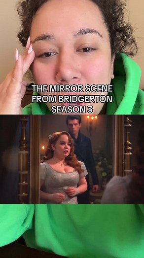 My reaction to the widescreen version of the Bridgerton Polin Mirror Scene😅😂🥰🪞❤️‍🔥 ABSOLUTELY LOVE AND CAN’T THINK! #bridgerton #polin #colinbridgerton #penelopefeatherington #lukenewton #nicolacoughlan #bridgertonseason3 #bridgertonnetflix