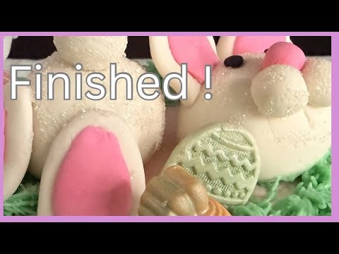 👉 “Finished Bunny Cake Topper 🐰✨ (So Cute!)”