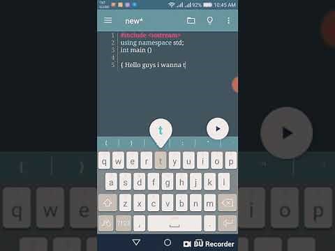 Cxxdroid - Basic tutorial programming c++ p2.