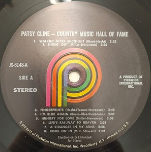 Patsy Cline – Country Music Hall Of Fame (Vinyl)