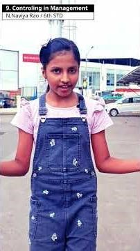 Controlling in Management by Naviya Rao with school examples #iimahmedabad #iimcalcutta #iim