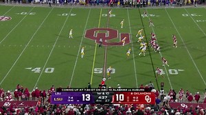 WIDE OPEN. SOONERS ON TOP LATE 🚨 @OU_Football x 📺 ABC | Southeastern Conference