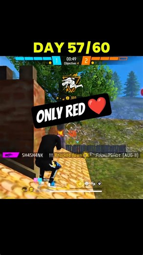 1VS4 IMPOSSIBLE CLUTCH 🔥🤯 Day 57 🥵 #shorts #freefire #freefiremax #live