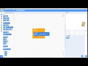 Scratch 2.4: Motion, Moving to the mouse pointer