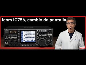 ICOM IC-756 | Screen Replacement | Full Maintenance | Coupler Repair