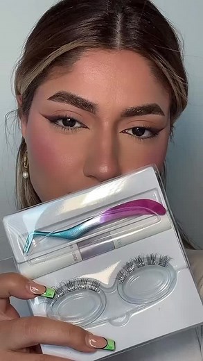 Natural FALSCARA Lash Tutorial with Kiss Products