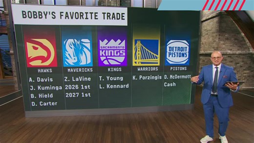 AD to Atlanta? Trae to Sacramento? Bobby Marks lays out a 5-team trade proposal