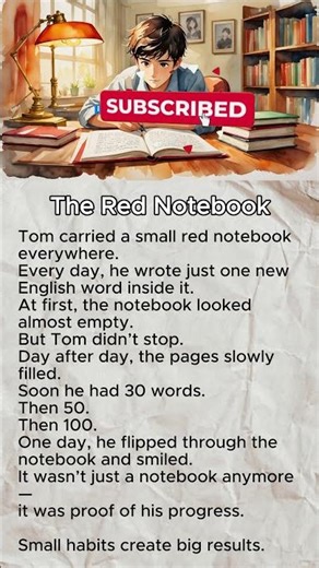 The Red Notebook: A Secret That Changed Everything ❤️📕