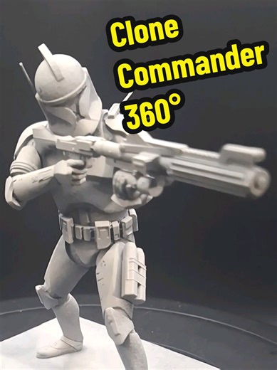 Clone Commander Mini Painting: Adding Details