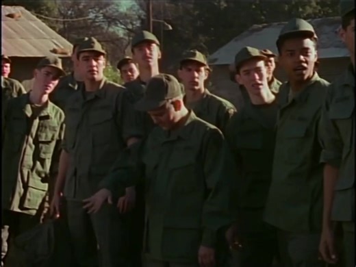 Tour Of Duty Season 3 Episode 13 And Make Death Proud to Take Us Camp Barnett is attached to the newly-formed Capital Military Command with the objective of heading off an anticipated repeat of the 68 Tet offensive. The immediate consequence is the over-crowding of the camp and the inclusion of newbies into the team and on the base. Goldman and Anderson each take eighteen men, mostly FNG’s , out to check reports of a massive movement of NVA. Anderson’s unit is attacked by the enemy en masse , an