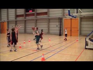 Gymles: Basketbal 16: Spelvormen voor dribbelen en schieten