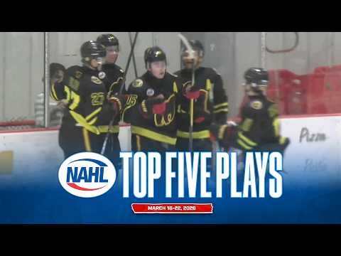 NAHL Top 5️⃣ Plays of the Week - March 25th, 2026