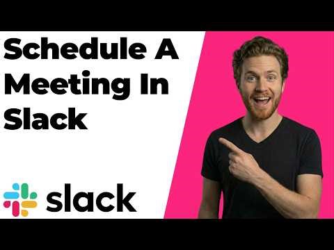 How To Schedule A Meeting In Slack (2026 Easy Guide)