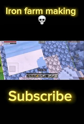 I Built the MOST EFFICIENT IRON FARM in Minecraft!