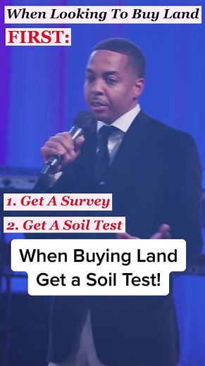 #2 Soil test are critical and must be conducted by a soil engineer/geotechnical engineer. Soil test are often needed to be able to obtain a buiding permit. You can hire one yourself or let the architect or builder who is designing and building your home to choose one. Either way GET A SOIL TEST! #BuyLand #Realestate #SOLDBYCHAD #explorepage #Houston #Texas #LandForSale #Land