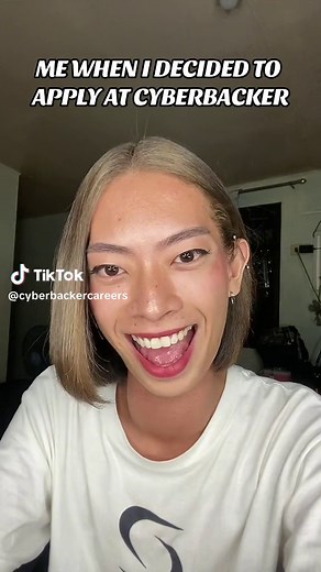 Exciting Reaction to Applying at Cyberbacker