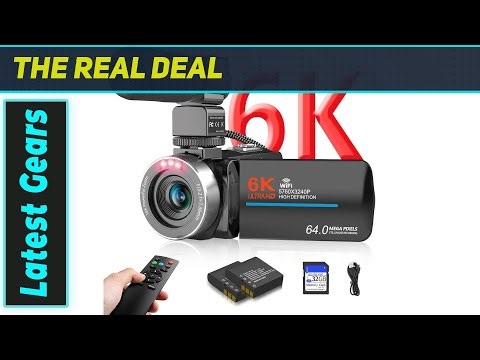 Best Budget 6K Camcorder? Testing the HD 6K 64MP Video Camera