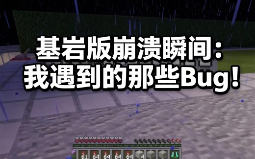 [中配]基岩版崩溃瞬间：我遇到的那些Bug！ - DashPum4