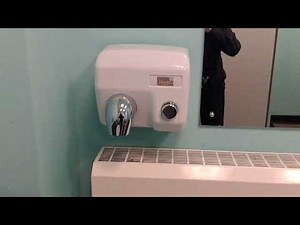 HOKWANG HK-2400MS (Manrose) Hand Dryer @ Guildhall ♿, Cardigan