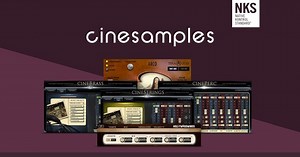 Save up to 76% on Hollywood soundtrack tools by Cinesamples