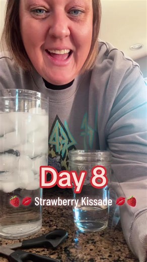 Day 8 of my Valentine’s Day water series. After all the Super Bowl fun today, we’re keeping it simple and sweet with this one. Today’s drink is Strawberry Kissade. Strawberry lemonade and strawberry. Easy. Refreshing. So good. You can use powders or syrups for these drinks. Whatever you have works. Tell me what you mixed up today. And if you would like the full water document at the end of the series, drop 14 in the comments. #PourSomeLove #HydrationGoals #WaterTok #HealthyHabits #ValentineVibes