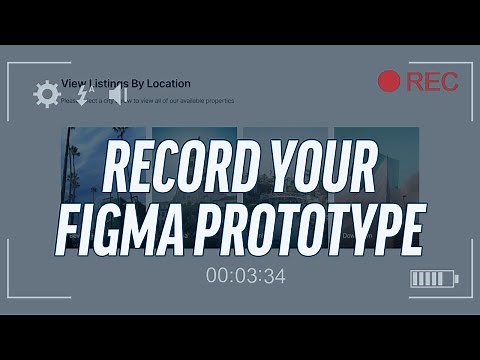 How To Record Figma Prototype