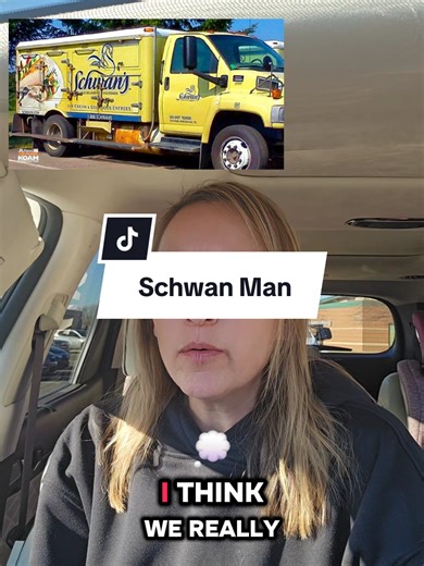 What did you get from the Schwan Man?! And do you have a permanent barf bucket in your house? #schwanman #childhood #millenial #icecream