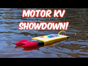 Does Higher KV Really Mean More Speed? RC Boat Test!