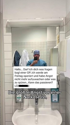 Angst vor der Narkose?