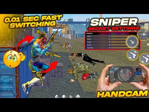 AWM TIPS AND TRICKS FREE FIRE 🔥 FREE FIRE AWM PRO SETTING🎯TOTAL GAMING | B2K FREE FIRE SETTING