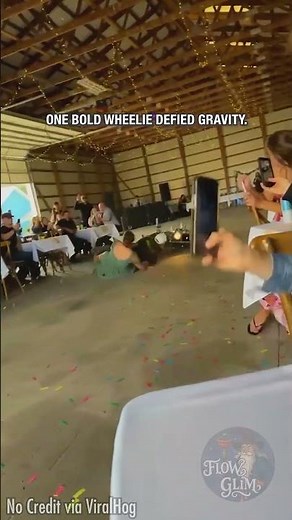 Wedding Entrance of the Year — Until the Wheelie Happened 😬