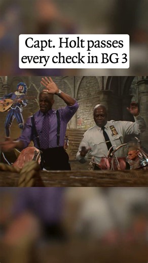 Brooklyn Nine-Nine in Baldur's Gate 3 #baldursgate3