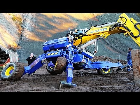 Amazing New Model Spider Excavator Compilation