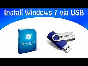 How to Install Windows 7 using Flash Drive (USB) - Step by Step Guide
