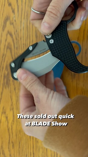 2.2K views · 75 reactions | The @reateknives sold out FAST during @Blade_Show Atlanta 2023. There were a lot of innovative and exciting models released this year at BLADE ‘23 and we will be sharing them here on BLADE Magazine. #karambit #reateknives #selfdefense #BladeShow #blademagazine #bladeforums #blades #knifelife #knifeplay #reate | Blade Show | Facebook