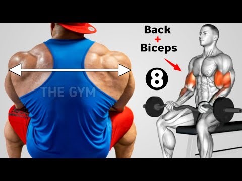 8 Effective Back & Biceps Exercises at the Gym