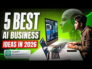5 BEST AI Business Ideas in 2026 (For Beginners) | High Profitable Opportunities 🤑
