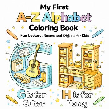 A-Z Alphabet Coloring Pages | ABC Letter Activities